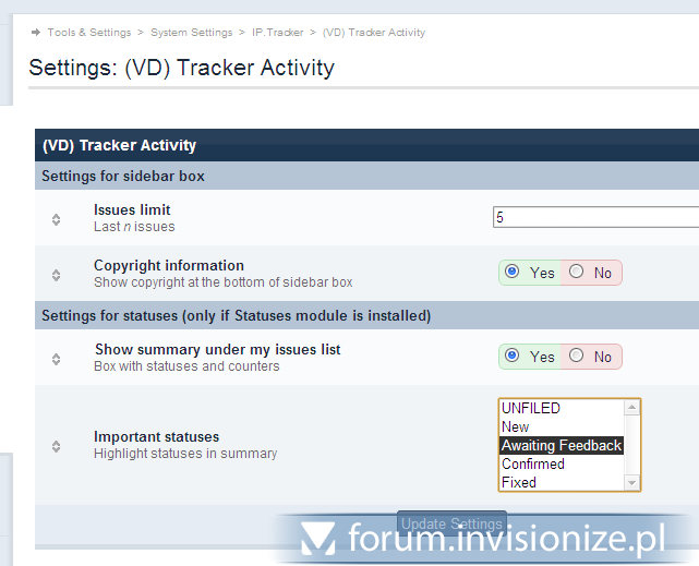 Więcej informacji o „(VD) Tracker Activity”