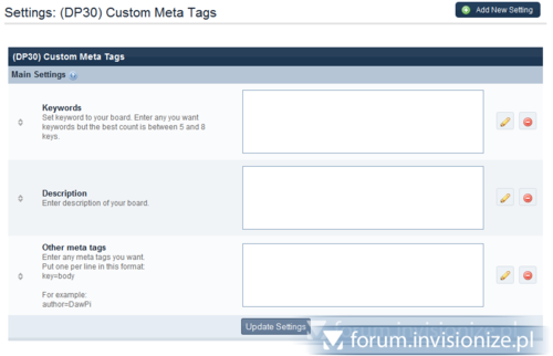 Więcej informacji o „(DP30) Custom Meta Tags 1.0.0 PL”