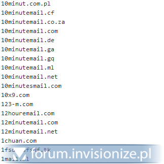 Więcej informacji o „Zestaw filtrów blokady e-mail z domen tymczasowych dla IPS 4”